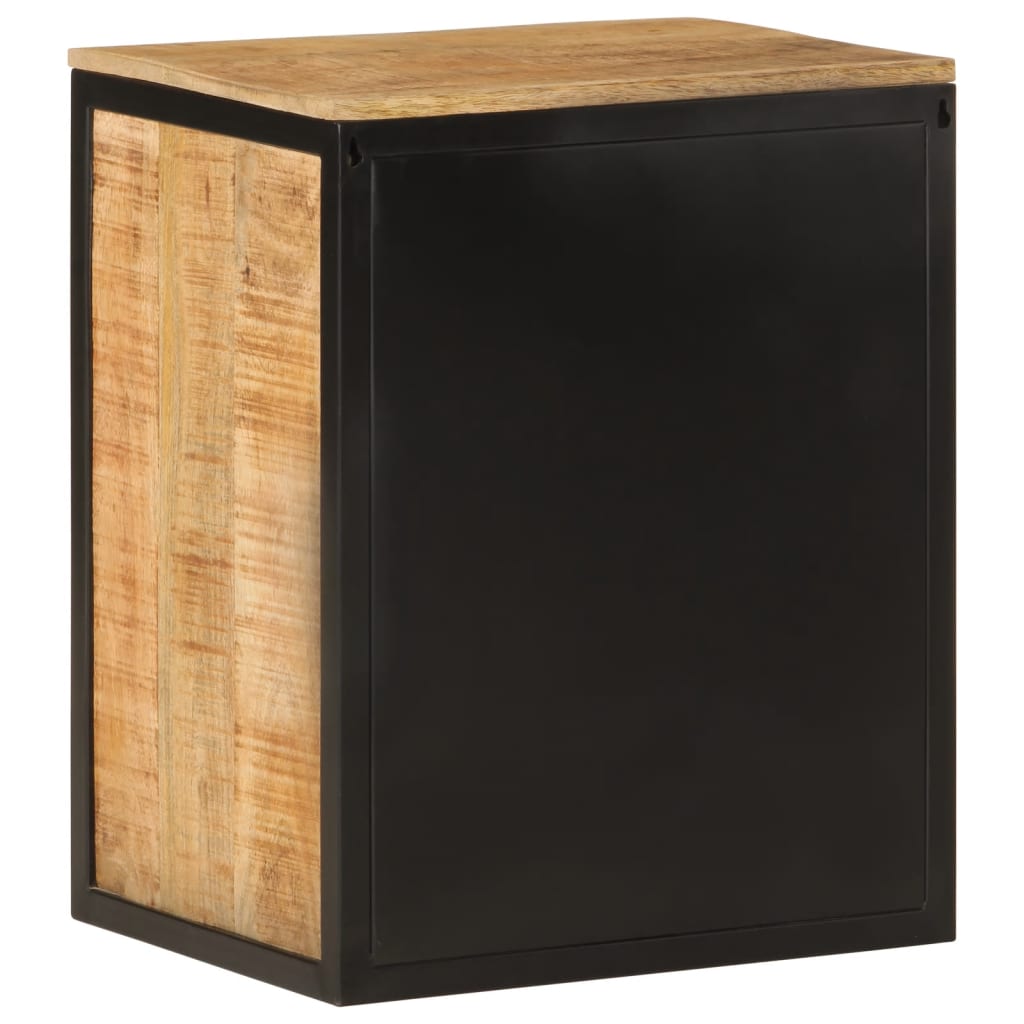 Mobile da Bagno 40x30x50 cm in Legno Massello di Mango e Ferro | homemem39