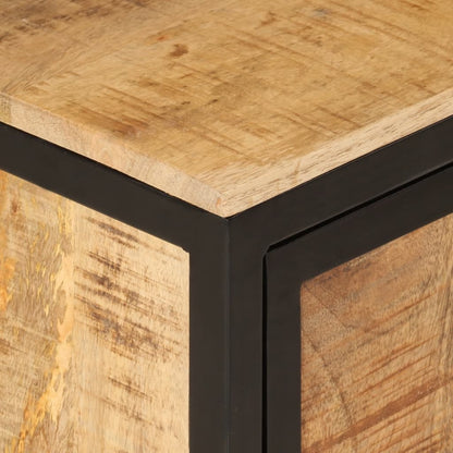 Mobile da Bagno 40x30x50 cm in Legno Massello di Mango e Ferro | homemem39