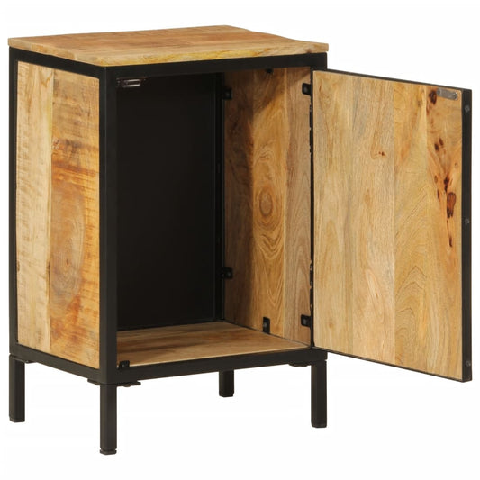 Mobile da Bagno 40x30x60 cm in Legno Massello di Mango e Ferro | homemem39