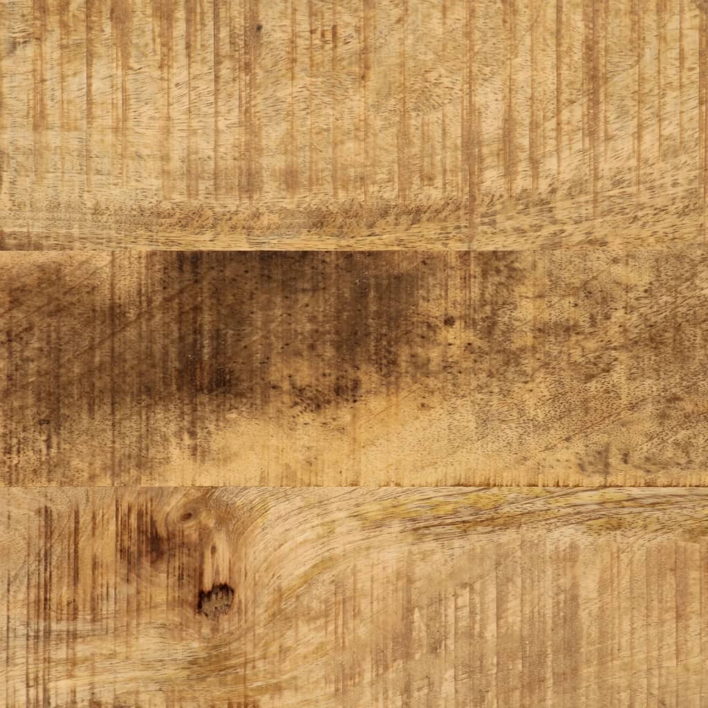 Tavolo Consolle 100x35x76 cm in Legno Massello di Mango e Ferro - homemem39