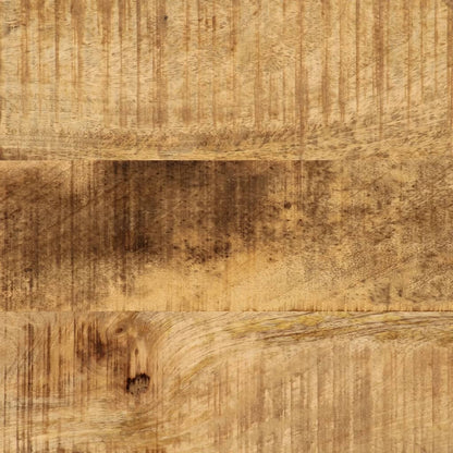 Tavolo Consolle 100x35x76 cm in Legno Massello di Mango e Ferro - homemem39