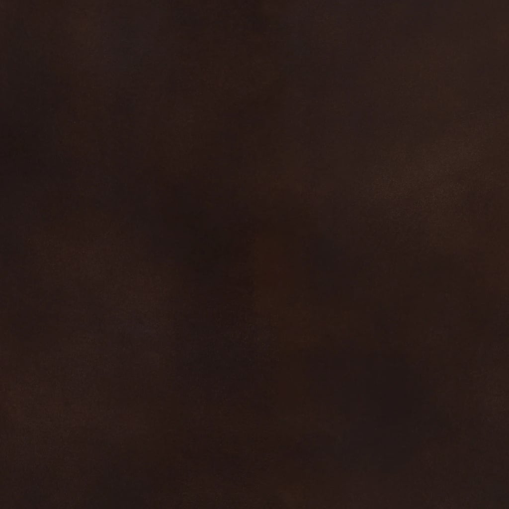 Sedia a Pozzetto Marrone Scuro in Vera Pelle - homemem39