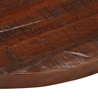 Piano per Tavolo Ø 70x2,5 cm Rotondo Legno Massello di Recupero | homemem39