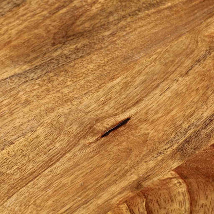 Piano per Tavolo Ø 40x2,5cm Rotondo in Legno Massello di Mango | homemem39