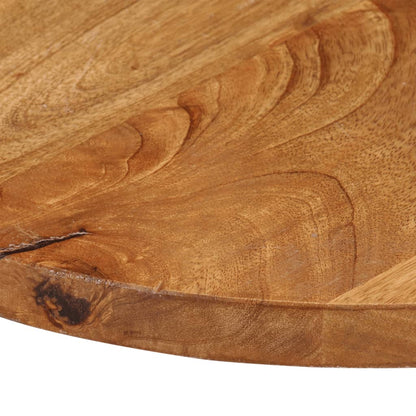 Piano per Tavolo Ø 60x2,5cm Rotondo in Legno Massello di Mango | homemem39