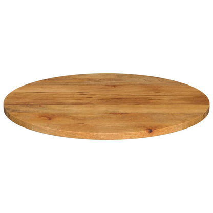 Piano per Tavolo Ø 80x2,5cm Rotondo in Legno Massello di Mango | homemem39