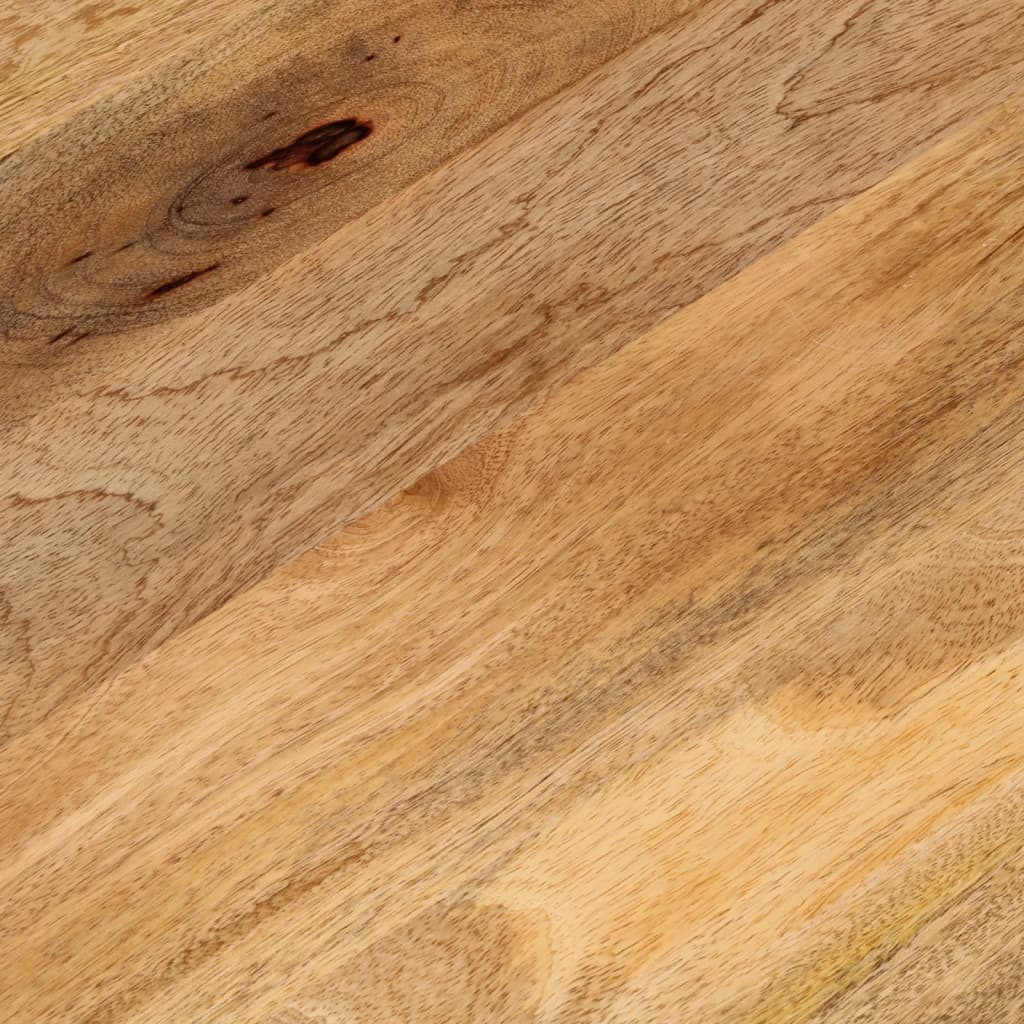 Piano Tavolo 80x40x3,8 cm Ovale in Legno Massello di Mango | homemem39