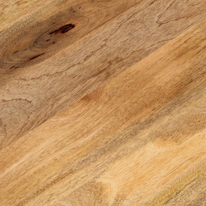Piano Tavolo 80x40x3,8 cm Ovale in Legno Massello di Mango | homemem39