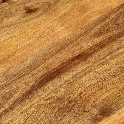 Piano Tavolo 80x40x2,5 cm Ovale in Legno Massello di Mango | homemem39