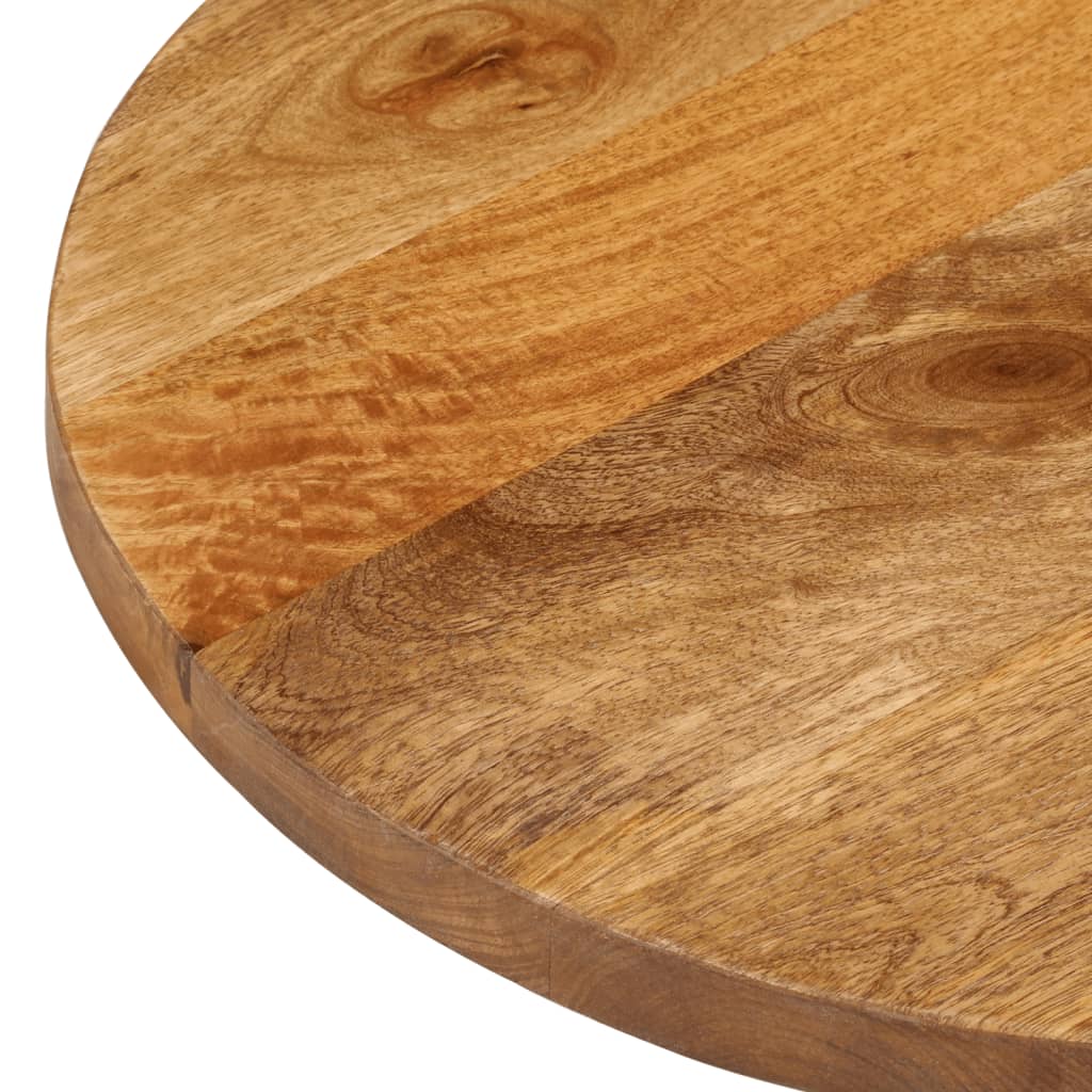Piano Tavolo 80x40x3,8 cm Ovale in Legno Massello di Mango | homemem39