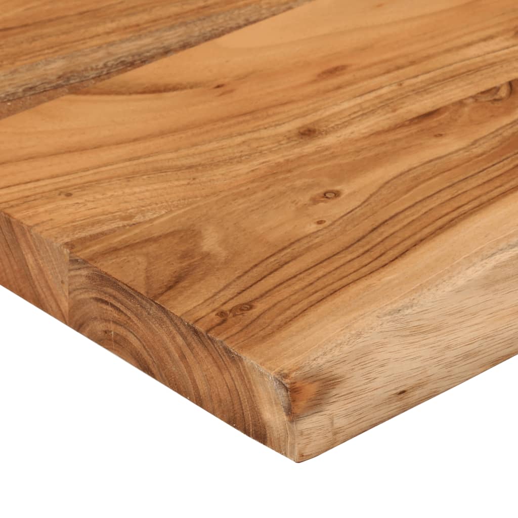 Mensola a Muro 40x30x3,8cm Rettangolare Legno Acacia Bordi Vivi | homemem39