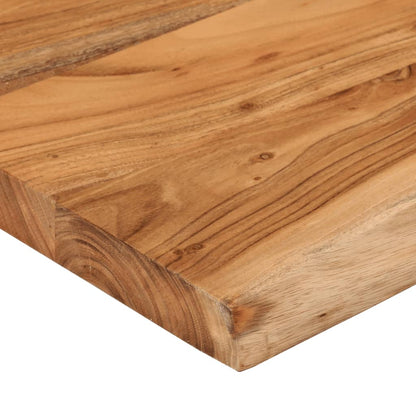Mensola a Muro 40x30x3,8cm Rettangolare Legno Acacia Bordi Vivi | homemem39