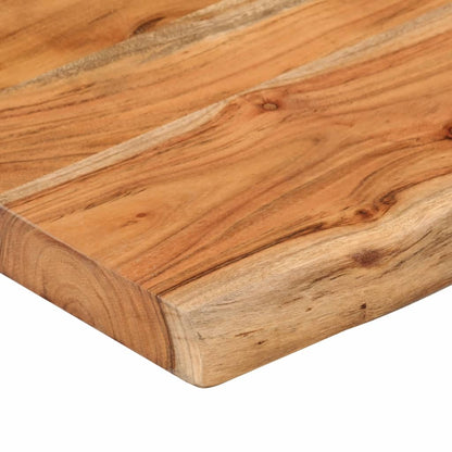 Piano Tavolo 160x30x3,8 cm Rettangolare Legno Acacia Bordi Vivi | homemem39