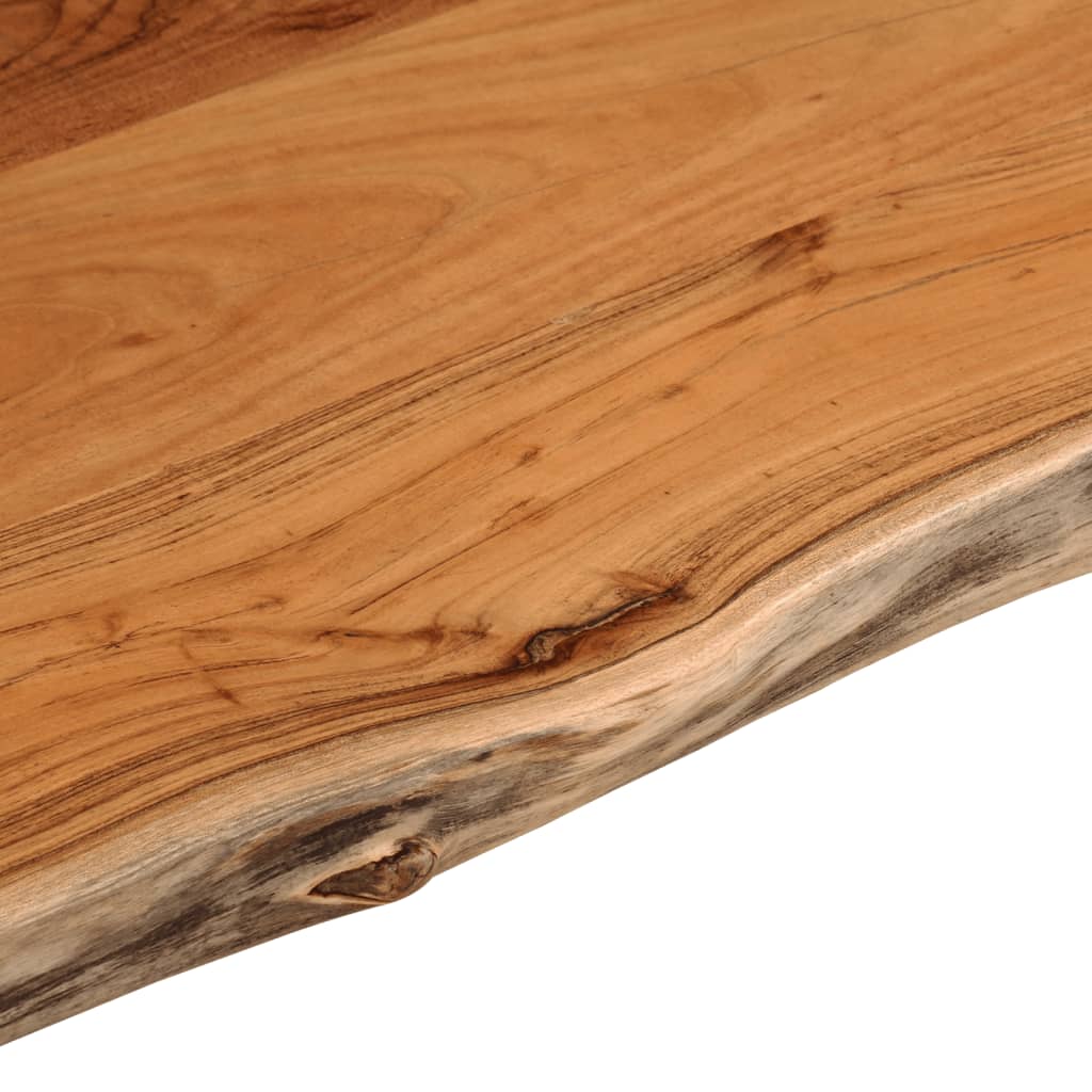 Piano Bagno 110x60x3,8 cm Rettangolare Legno Massello di Acacia | homemem39
