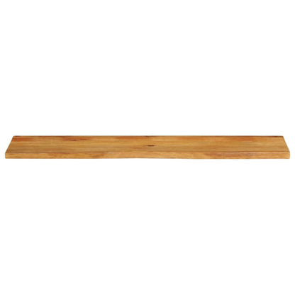Piano Tavolo Bordi Vivi in Legno Massello di Mango