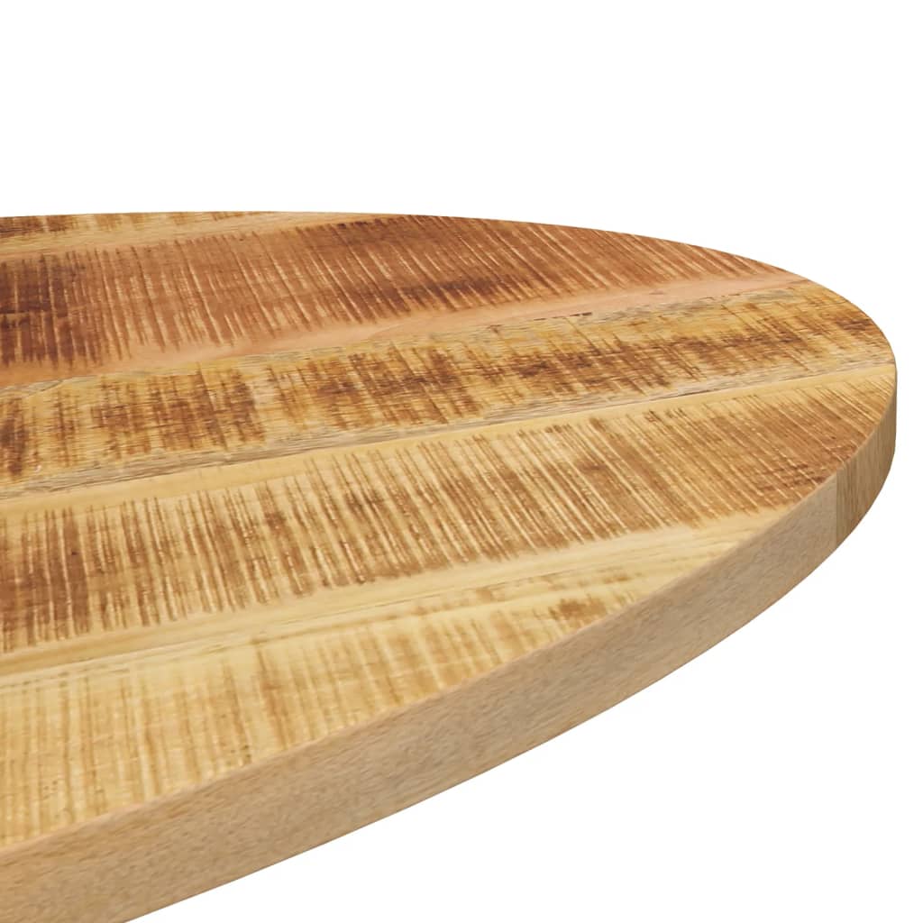 Piano Tavolo 140x50x3,8 cm Ovale in Legno Massello di Mango | homemem39