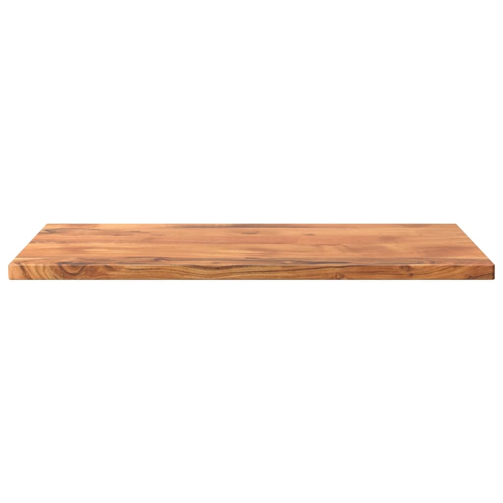 Piano per Tavolo 90x50x2,5cm Rettangolare Legno Massello Acacia