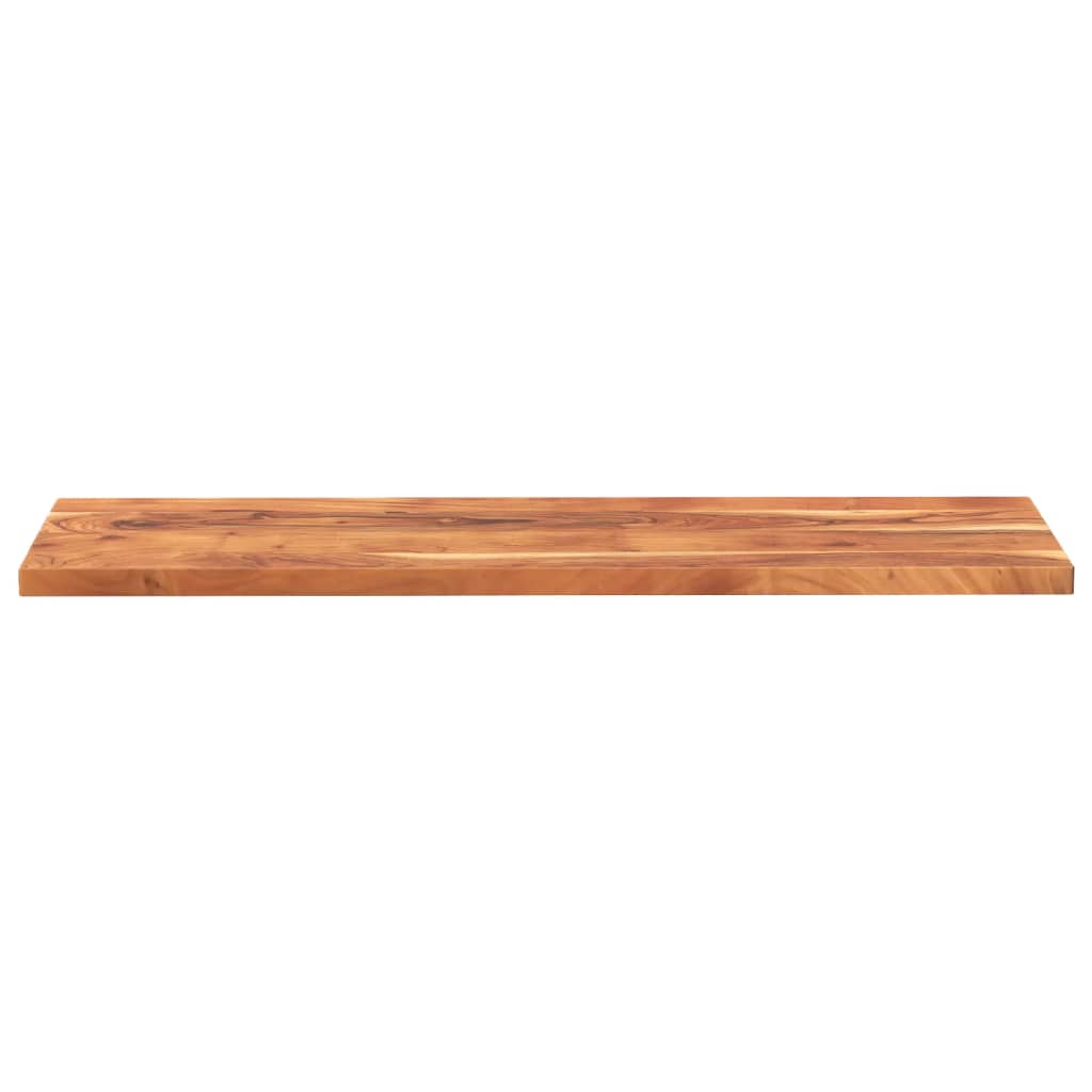 Piano Tavolo Rettangolare Legno Massello Acacia