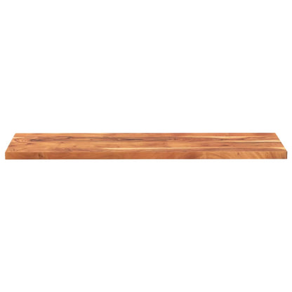 Piano Tavolo Rettangolare Legno Massello Acacia