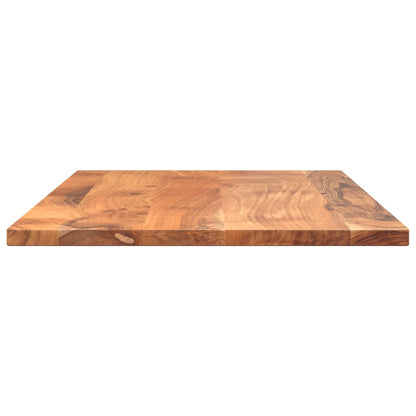 Piano Tavolo Rettangolare Legno Massello Acacia