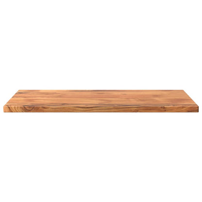 Piano Tavolo Rettangolare Legno Massello Acacia