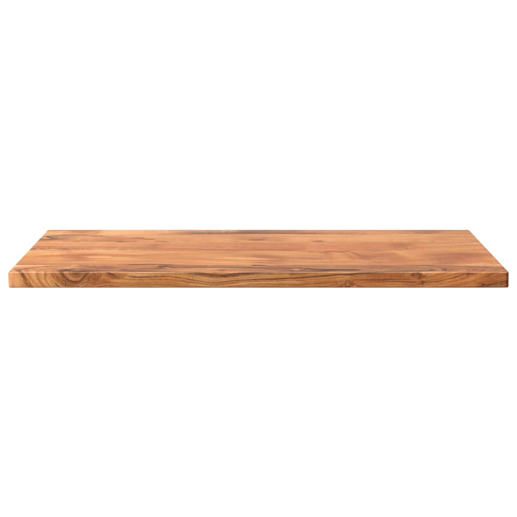 Piano Tavolo Rettangolare Legno Massello Acacia