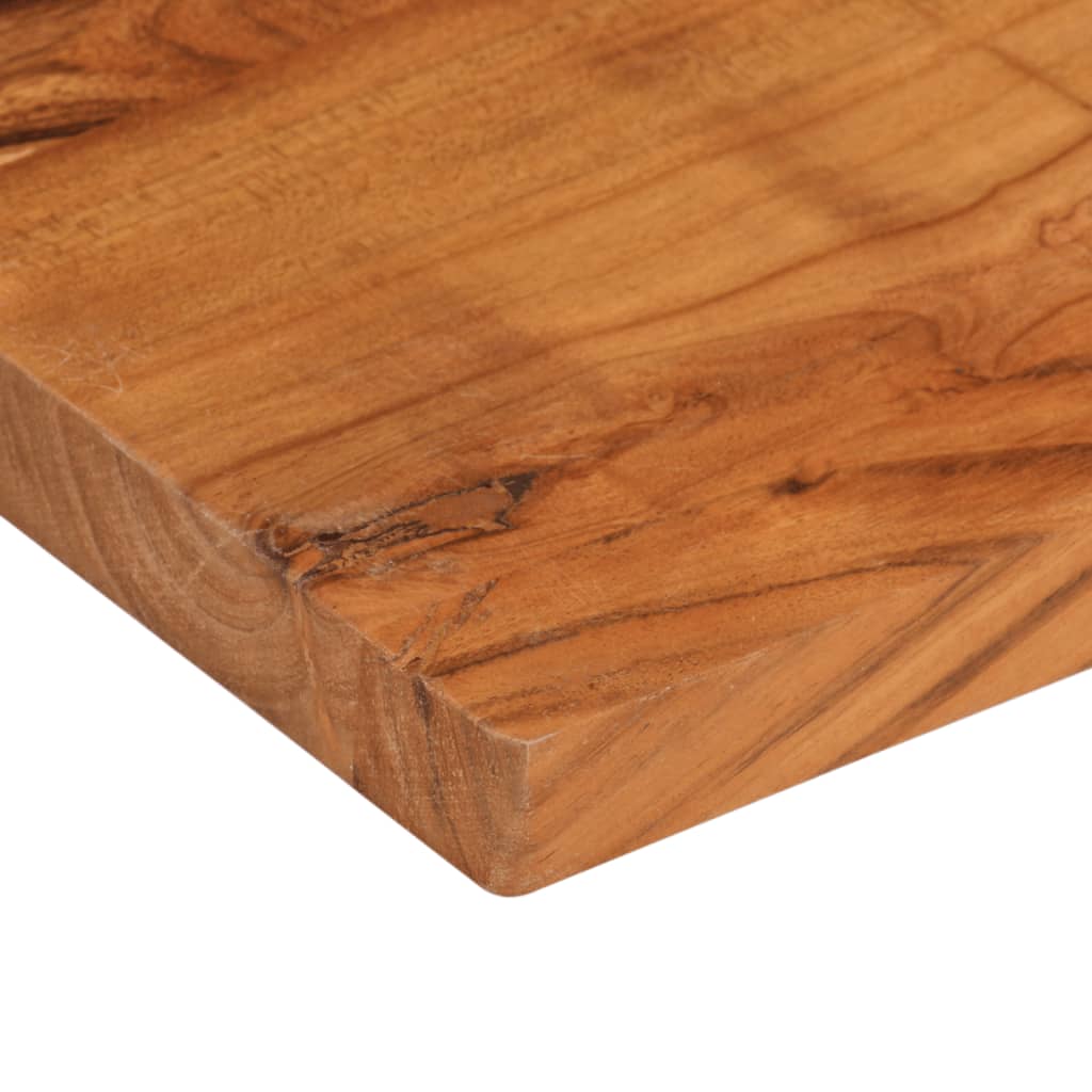 Piano Tavolo 120x60x2,5 cm Rettangolare Legno Massello Acacia