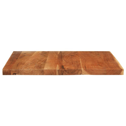 Piano Tavolo Rettangolare Legno Massello Acacia