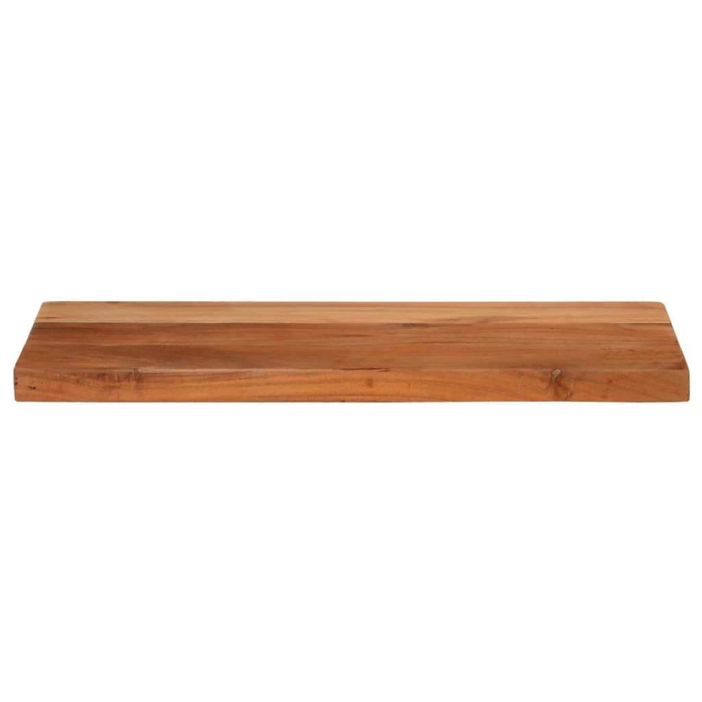 Piano Tavolo Rettangolare Legno Massello Acacia