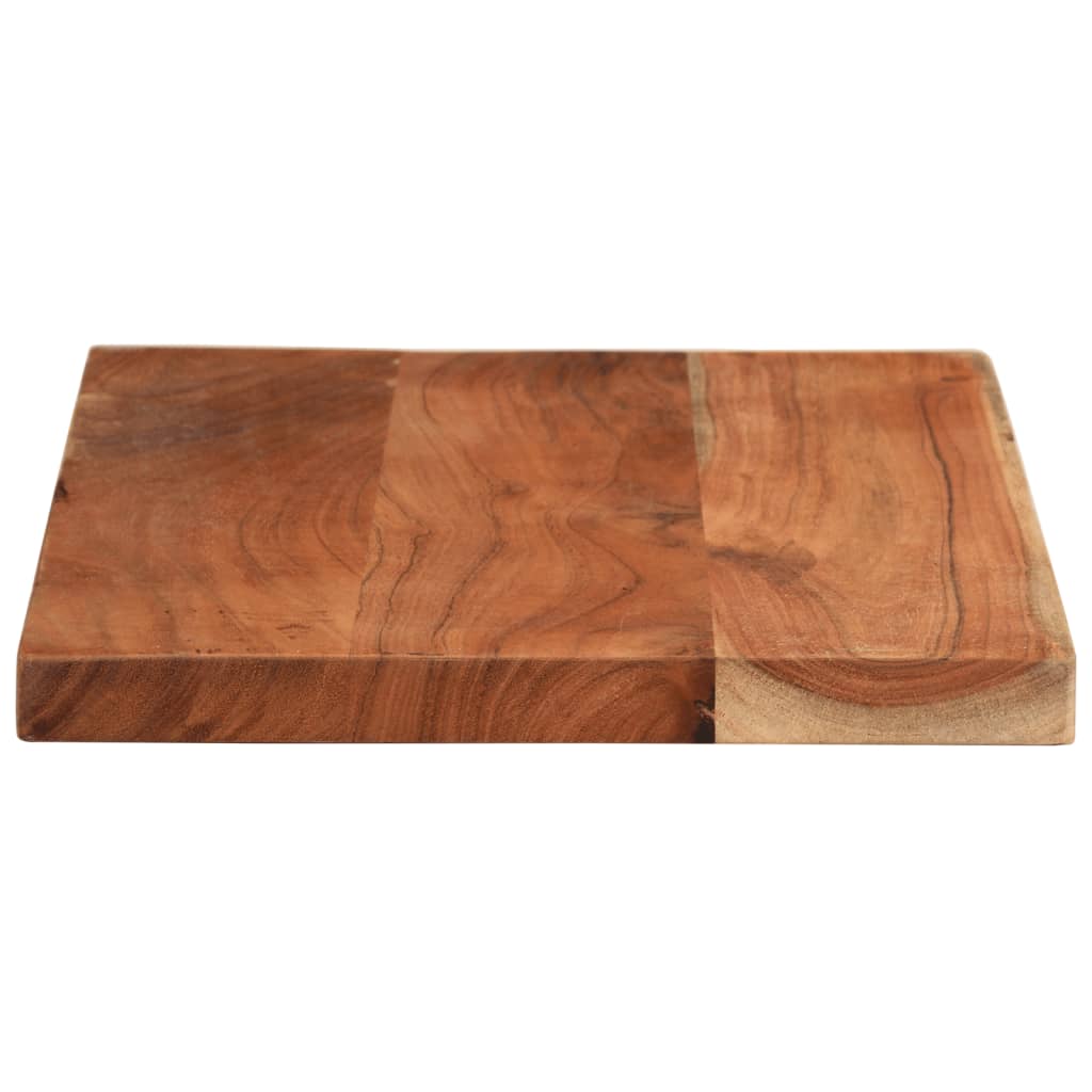 Piano Tavolo Rettangolare Legno Massello Acacia