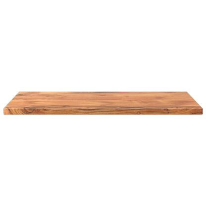 Piano Tavolo Rettangolare Legno Massello Acacia