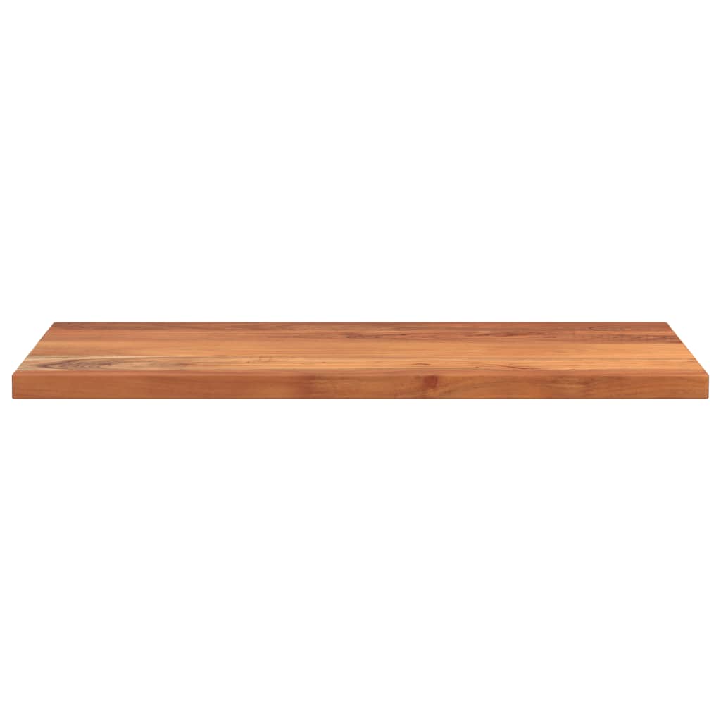 Piano Tavolo Rettangolare Legno Massello Acacia