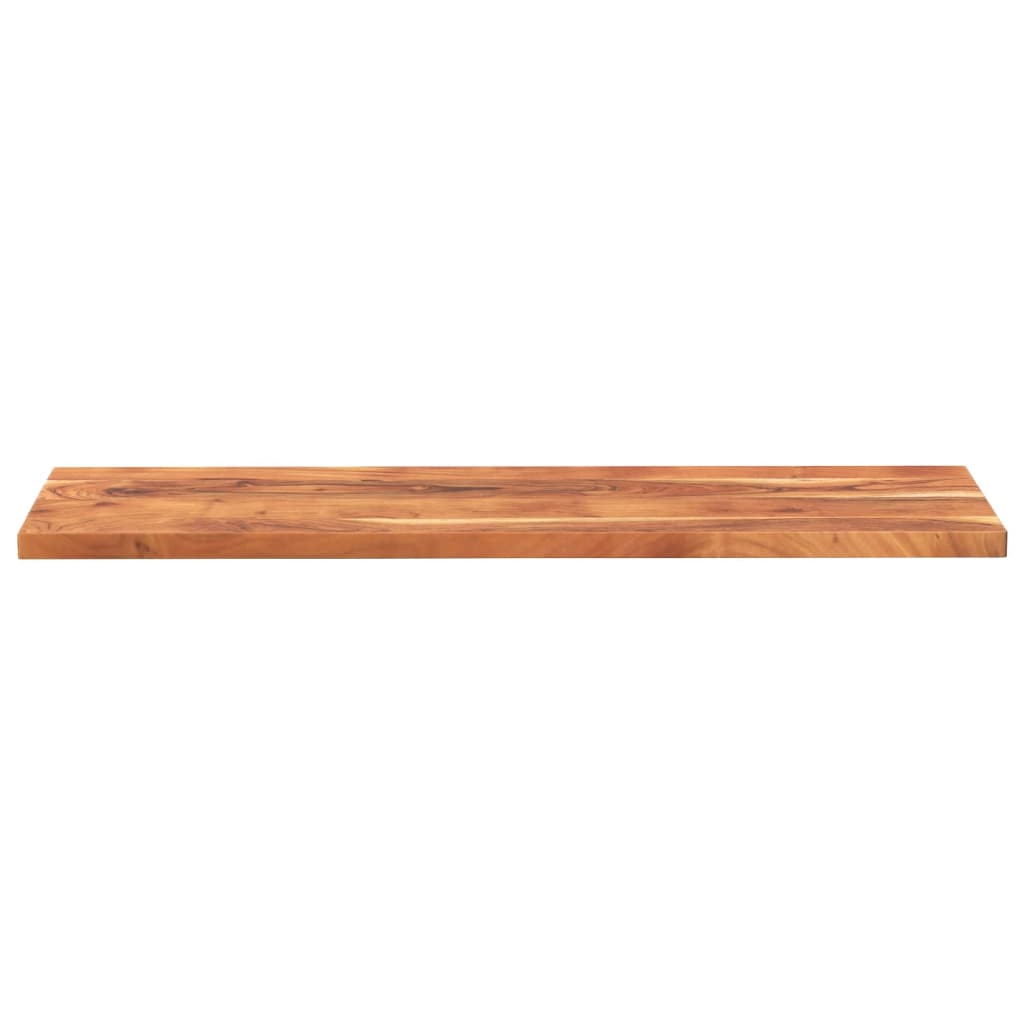Piano Tavolo Rettangolare Legno Massello Acacia