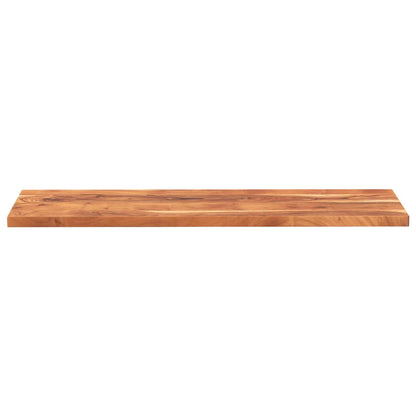 Piano Tavolo Rettangolare Legno Massello Acacia