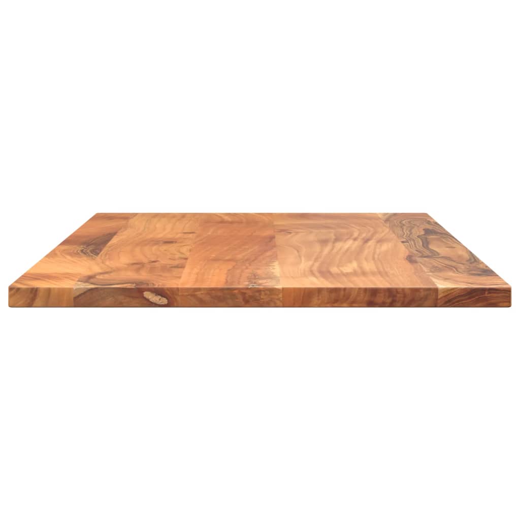 Piano Tavolo Rettangolare Legno Massello Acacia