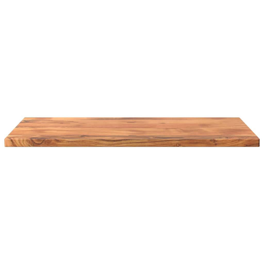 Piano Tavolo Rettangolare Legno Massello Acacia