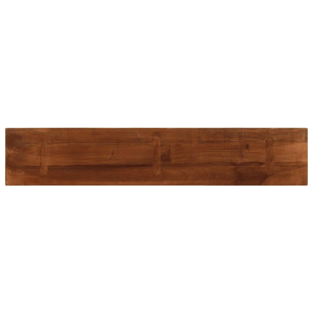 Piano Tavolo 180x20x2,5 cm Rettangolare in Massello di Recupero | homemem39