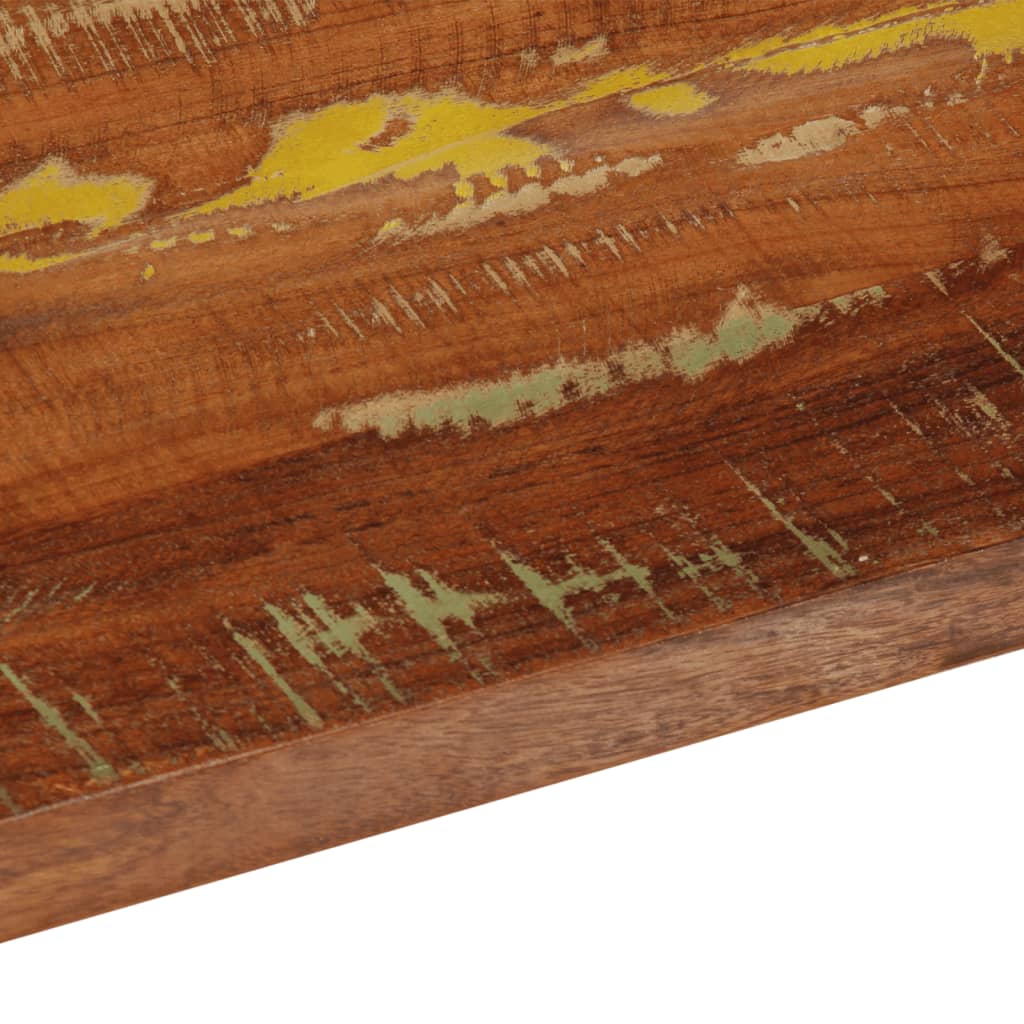 Piano Tavolo 120x30x2,5 cm Rettangolare in Massello di Recupero | homemem39