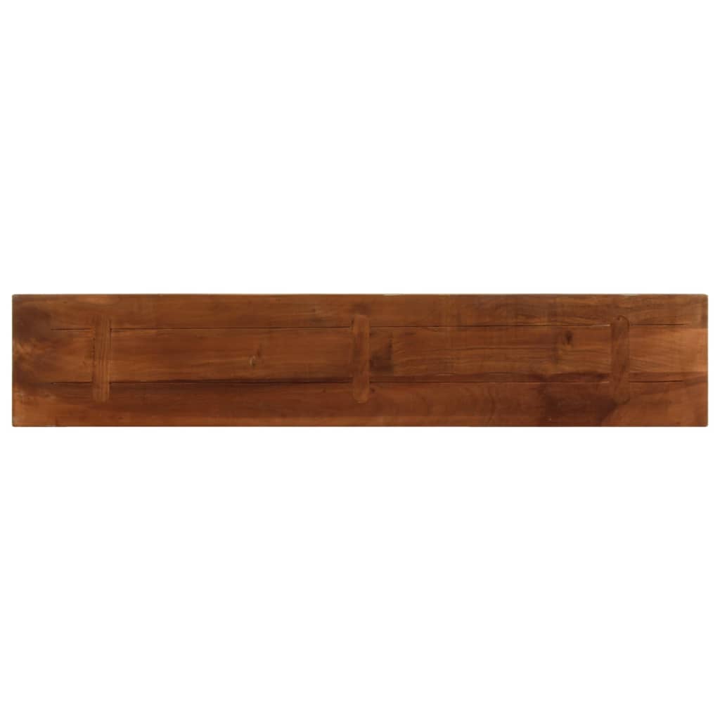 Piano Tavolo 180x30x2,5 cm Rettangolare in Massello di Recupero