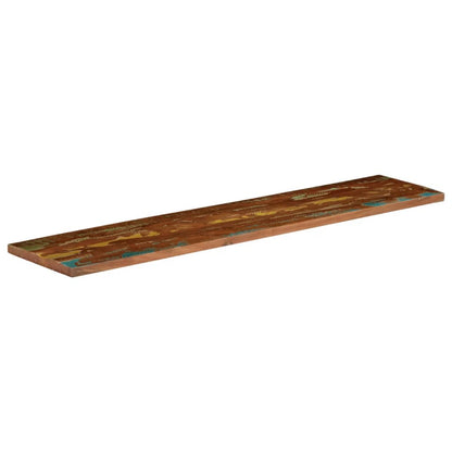 Piano Tavolo 140x40x2,5 cm Rettangolare in Massello di Recupero | homemem39