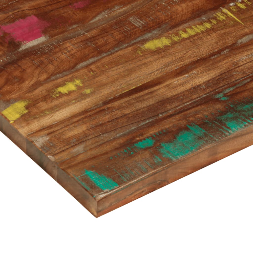 Piano Tavolo 160x50x2,5 cm Rettangolare in Massello di Recupero | homemem39