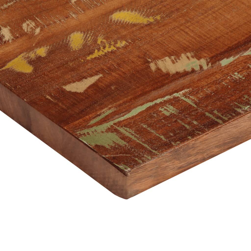 Piano Tavolo 100x20x3,8 cm Rettangolare in Massello di Recupero | homemem39