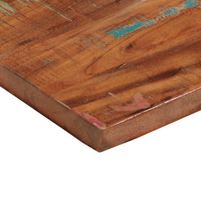 Piano Tavolo 90x30x3,8 cm Rettangolare in Massello di Recupero | homemem39