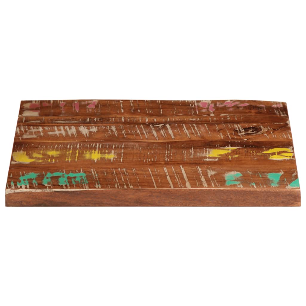 Piano per Tavolo 40x40x3,8 cm Quadrato Legno Massello di Acacia