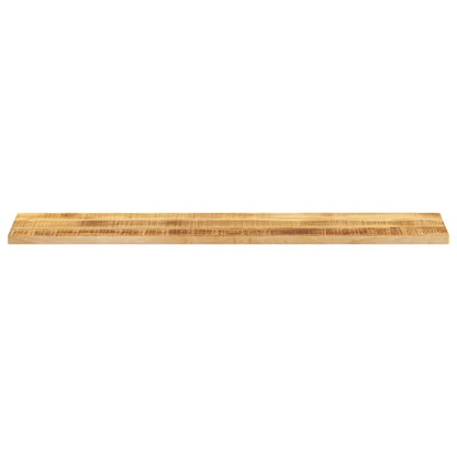 Piano per Tavolo 140x40x2,5 cm Rettangolare Legno Mango Grezzo