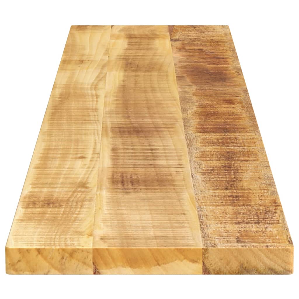 Piano per Tavolo 140x40x2,5 cm Rettangolare Legno Mango Grezzo
