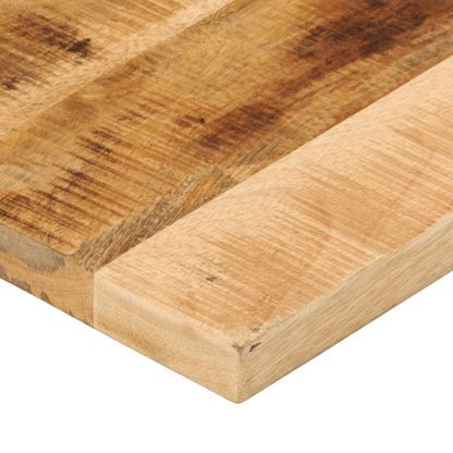 Piano per Tavolo 140x40x2,5 cm Rettangolare Legno Mango Grezzo