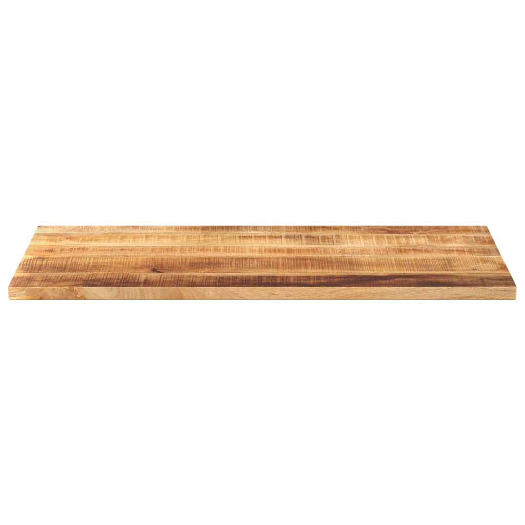 Piano per Tavolo 120x60x1,5 cm Rettangolare Legno Mango Grezzo