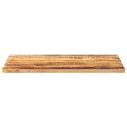 Piano per Tavolo 120x60x1,5 cm Rettangolare Legno Mango Grezzo