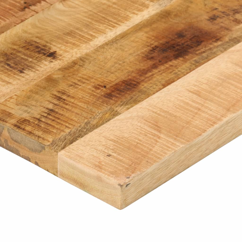 Piano per Tavolo 120x60x1,5 cm Rettangolare Legno Mango Grezzo
